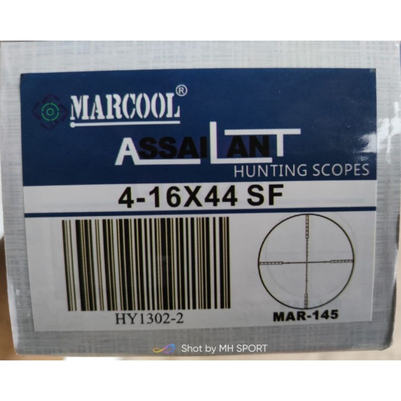 riflescope telescope MARCOOL ASSAILANT 4-16x44 SF MAR 145