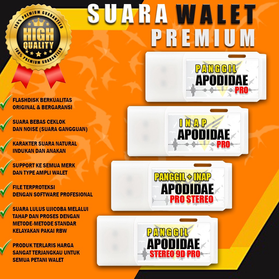 PAKET SUARA WALET PANGGIL  INAP APODIDAE PRO  SUARA WALET SUPER RESPON DAN TERBUKTI a W6P2