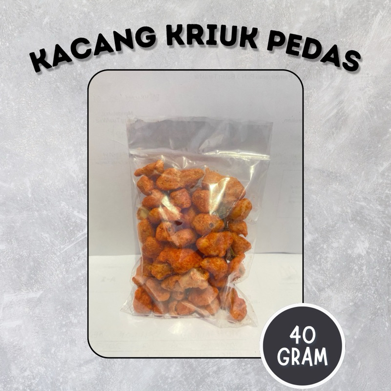 

[CAMILAN SERBA 2.000] Kacang Kriuk Pedas Kemasan 40 Gram