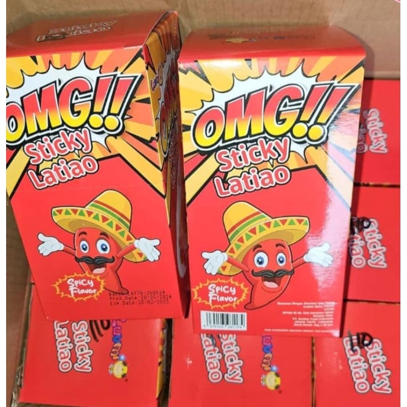 

1pcs/1 sachet Sticky Latiao/CJ Rasa Sapi Pedas