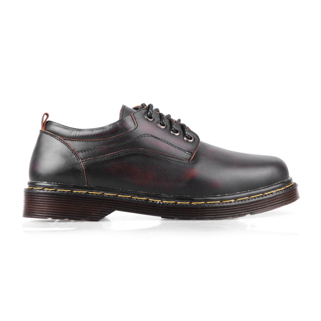 AZCOST - Sepatu Boots Pria Samora Burgundy