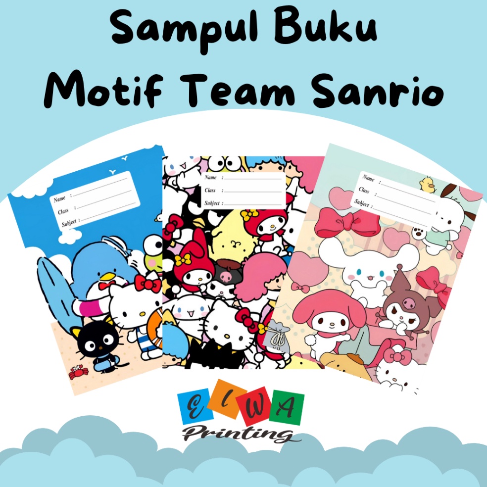 

KODE Y5D ISI 8 PCS SAMPUL BUKU TULIS SIDU CAMPUS BIGBOSS SAMPUL BUKU MOTIF ESTETIK SANRIO TEAM Sampul Custom SAMPUL BUKU AESTHETIC