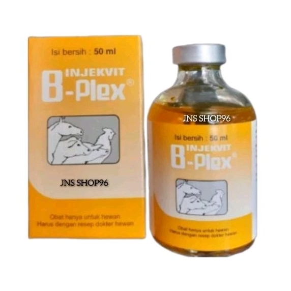 MEDION B-PLEX INJEKVIT 50ML / 100ML VITAMIN B COMPLEX INJEKSI UNTUK HEWAN TERNAK SAPI KERBAU KAMBING
