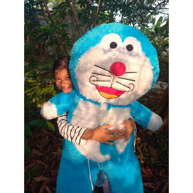 Boneka doraemon jumbo ukuran 1,1 Meter