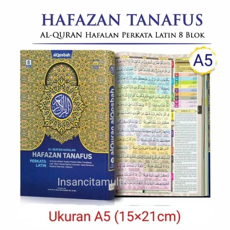 Al quran hafazan perkata LATIN A5  al quran terjemah Latin  Alquran hafalan Alqosbah j L6U6