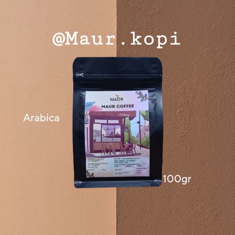 

Maur Kopi Bubuk Arabica - Garut 100gr