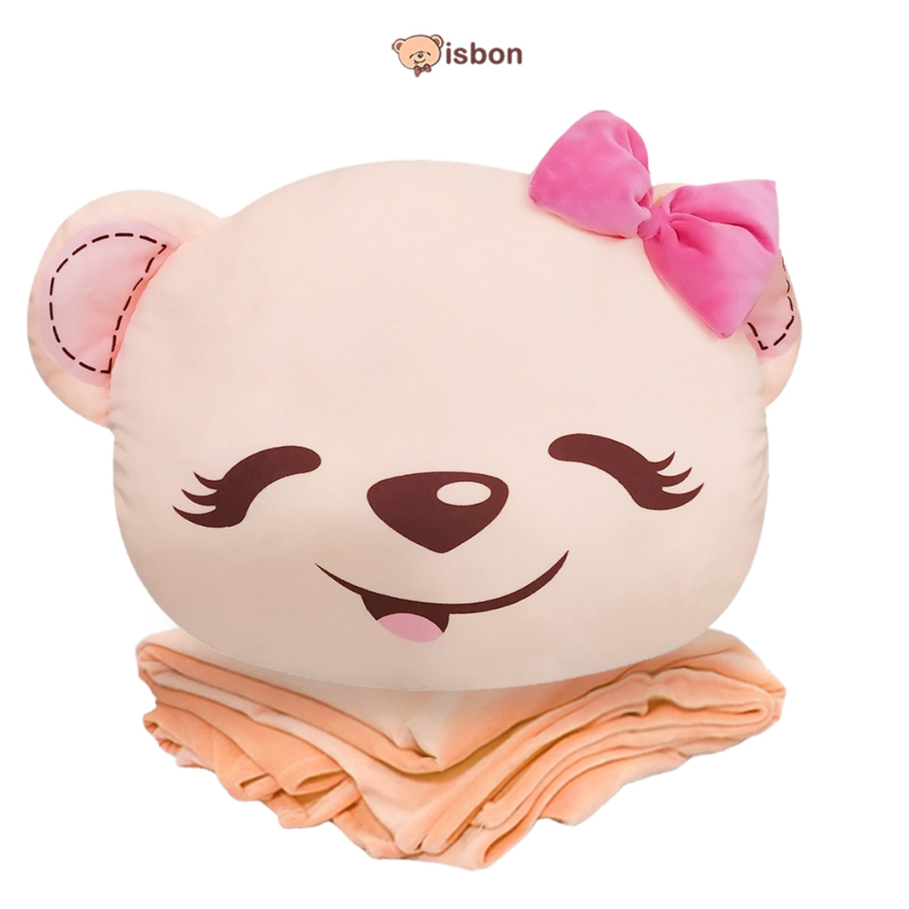 BALMUT Bantal Selimut Beruang Cewek Bonita ISTANA BONEKA