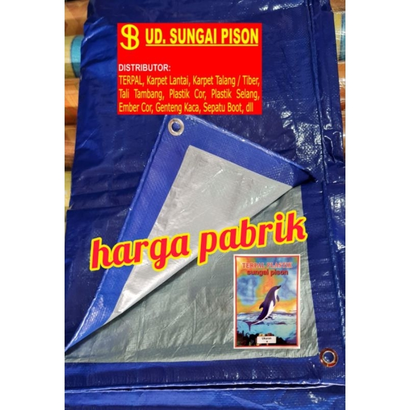 Terpal Plastik A12 8x12 meter TEBAL GROSIR
