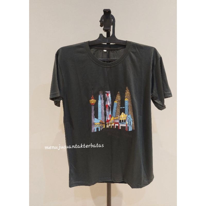 Baju Malaysia / Souvenir / Kaos Kuala Lumpur