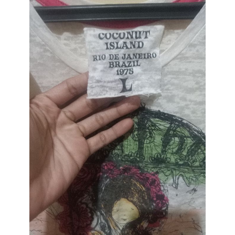 kaos coconut island ori