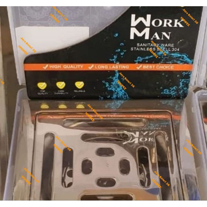 Saringan Got Kamar Mandi Stainless / Floor Drain Apple Wokman