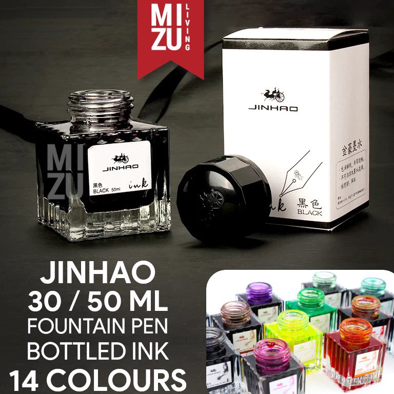 

JINHAO 51 Fountain Pen Ink 3 5ML Bottle Tinta Fountain Pen Water Resistant Aman Untuk Pen s O5N9