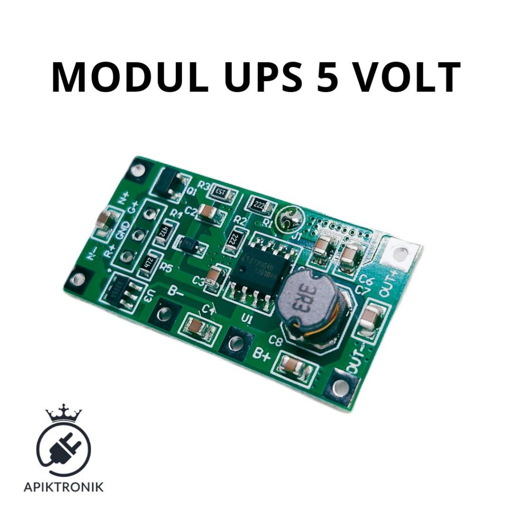 MODUL UPS 5 VOLT KIT MINI UPS 5 Volt 1 Amper