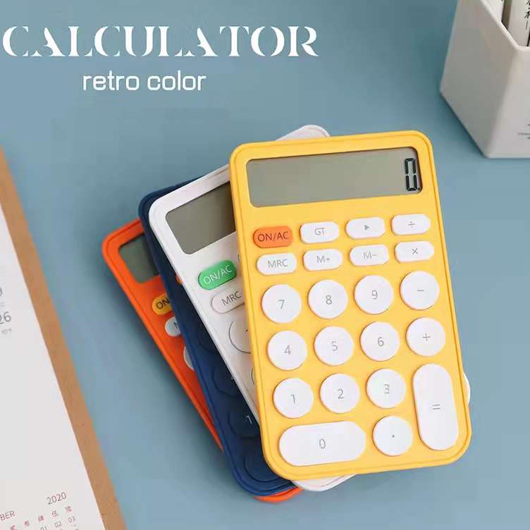 

Kalkulator 12 Digits Candy colors Calculator Kalkulator Mini Portable Untuk Sekolah Kantor e R3O9