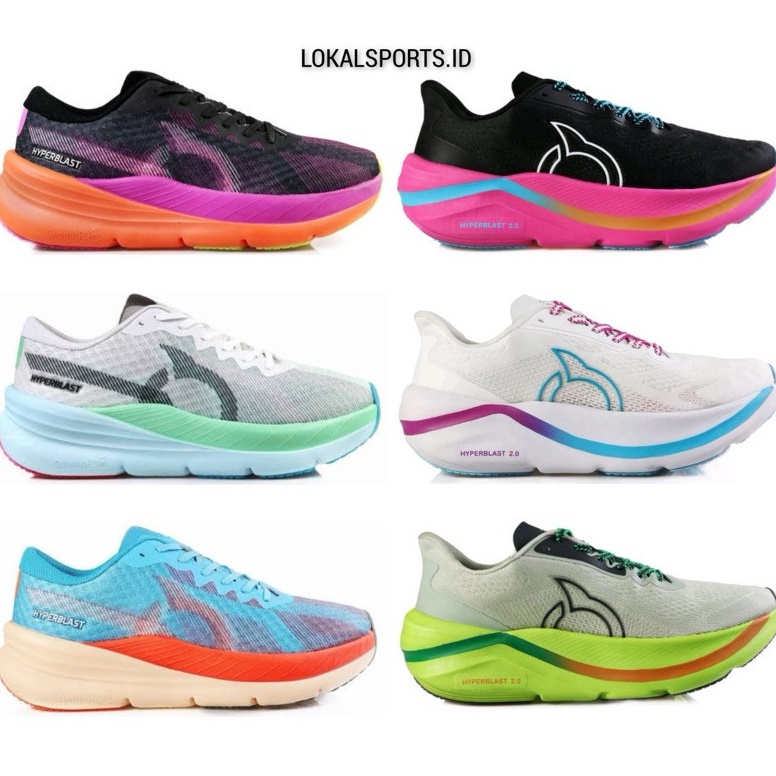 KODE A19V SEPATU RUNNING ORTUSEIGHT HYPERBLAST 2  ORTUSEIGHT HYPERBLAST 13  HYPERBLAST NEO 1 ORIGINA