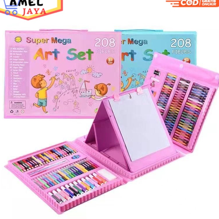 

Crayon Set Pensil Warna Peralatan Menggambar Set isi 28 pcs f NL2