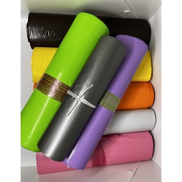 

4x6 isi 5pcs Plastik Polymailer Warna Packing Kemasan Olshop x Q2M3