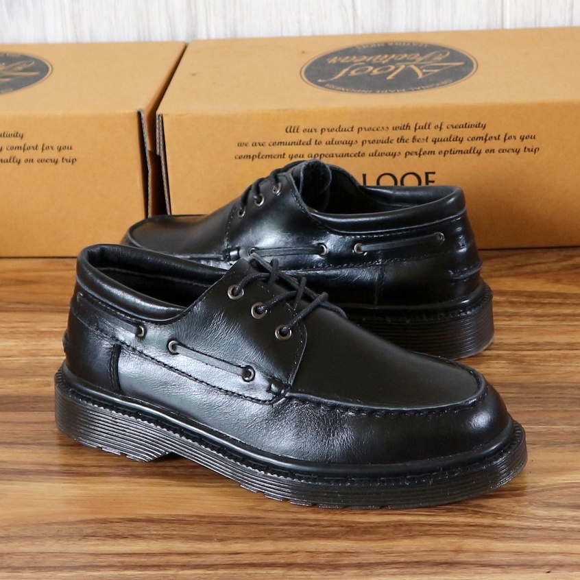 3845 Aloof SAPATH  Sepatu Derby Pria Kulit Asli Original Indonesia KODE C7T2