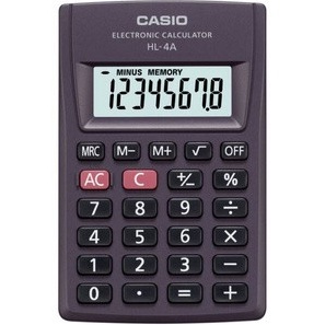 

WOW CASIO HL4A Kalkulator Saku