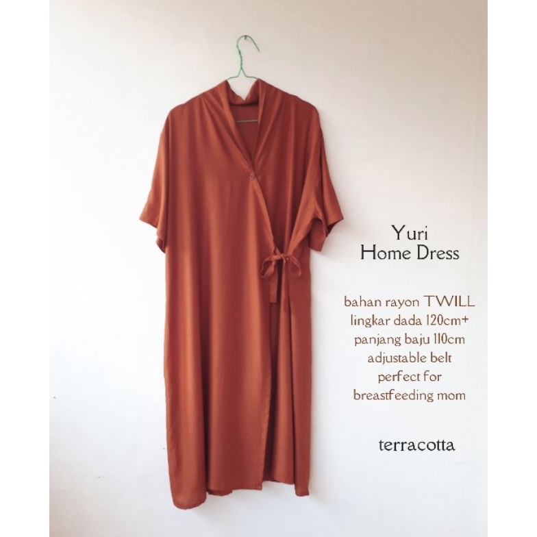 KODE P18C RAYON TWILL YURI PENDEK HOMEDRESS KIMONO Daster Busui dan Lahiran Hospital Rayon TWILL Siz