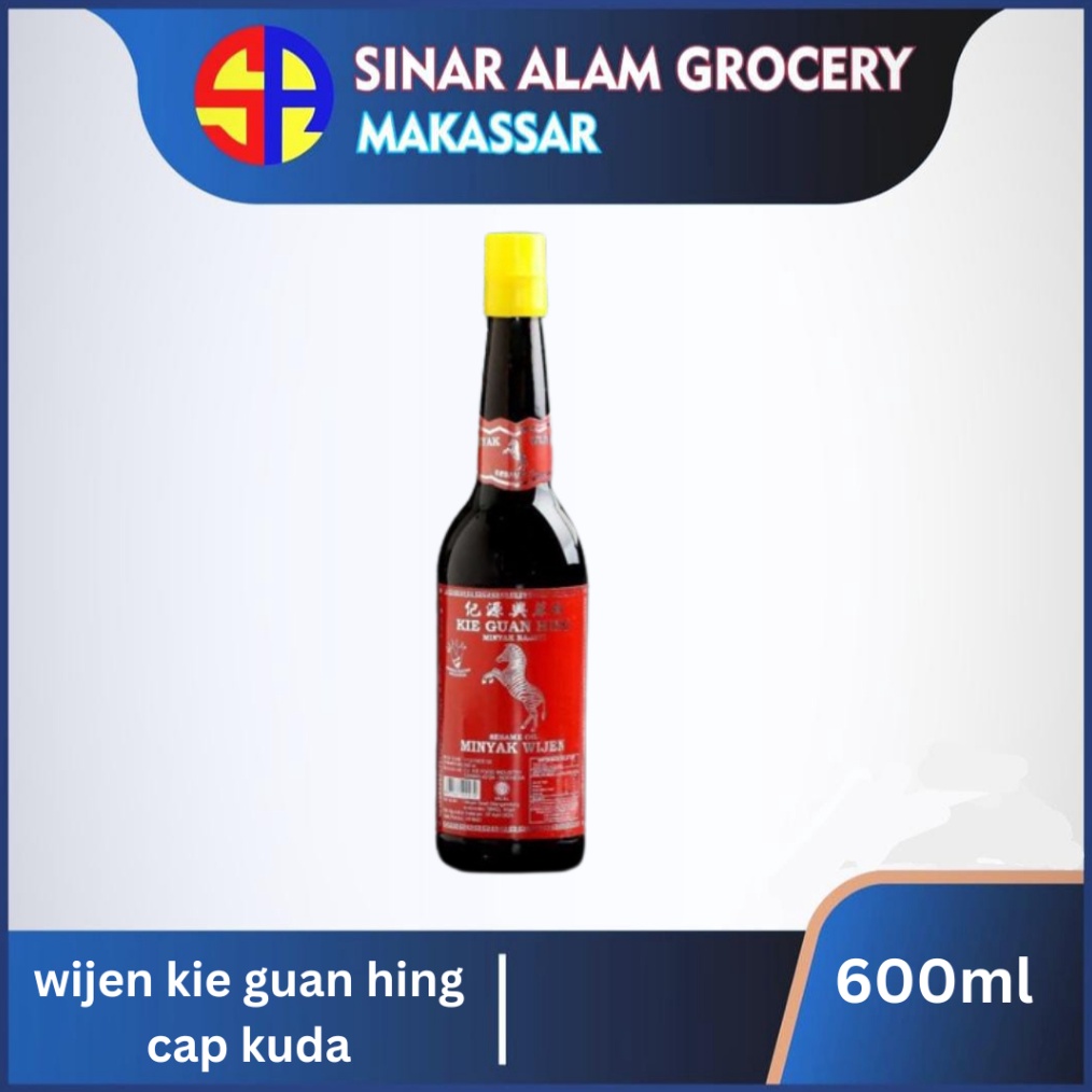 

Minyak Wijen Kie Guan Hing cap kuda Sesame oil 6 ml e E7W7