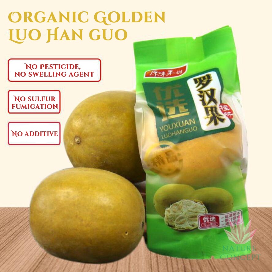 

WOW Luohanguo Buah Luohan ORGANIK Terbaik Asli dari Yongfu TERMURAH