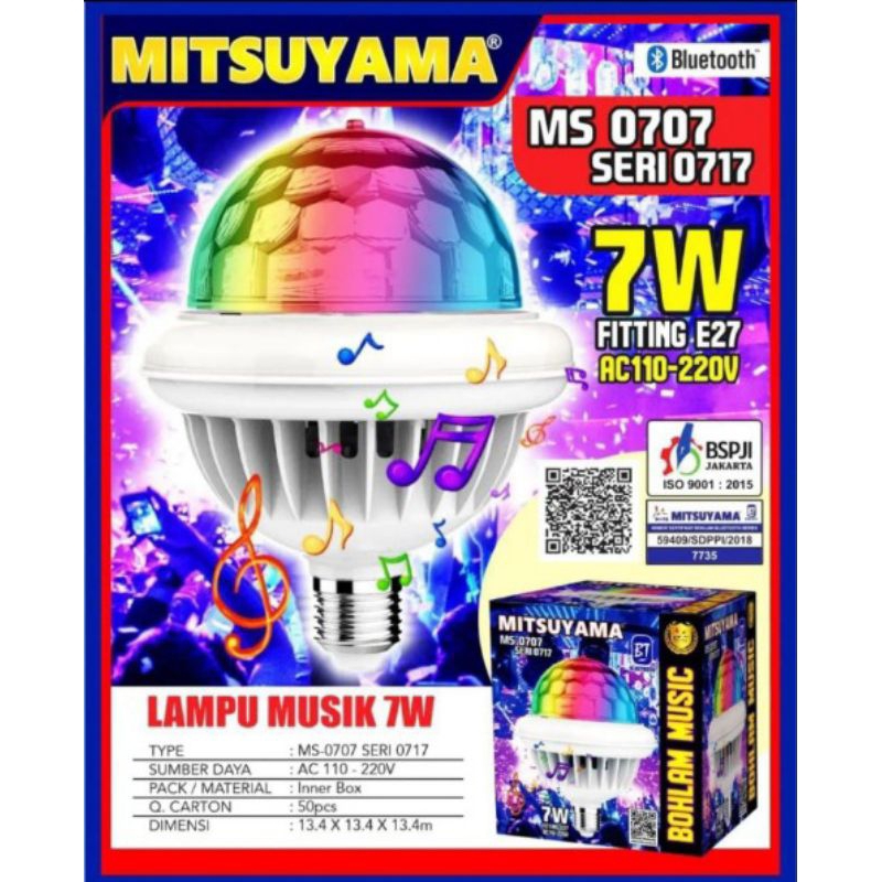 LAMPU DISCO / MUSIK MEREK : MITSUYAMA