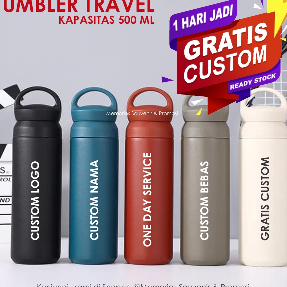 Termos Travel Japan Hook  Gratis custom grafir Nama  Termos Tumbler Hook Travel Japan  tumbler Hook 