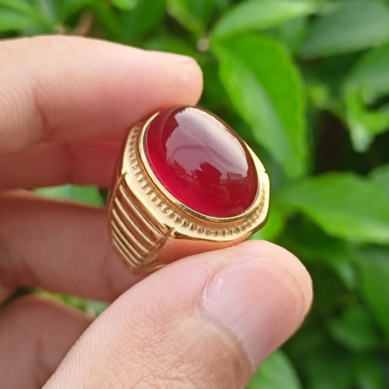 Cincin Batu Alam Sulaiman madu
