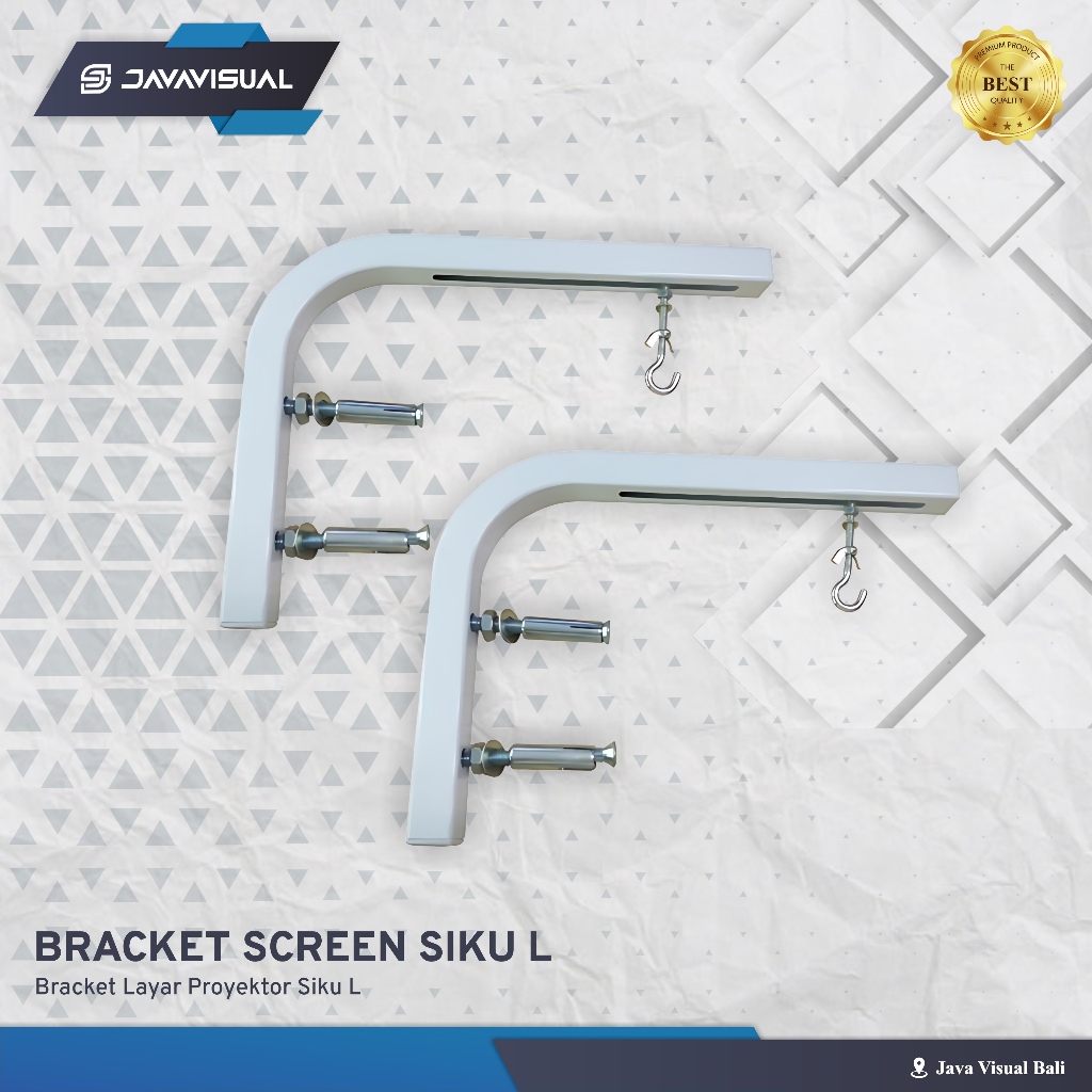 [JaVis] PIXELSCREEN Bracket Layar Proyektor Siku L Screen L-Bracket XBS200