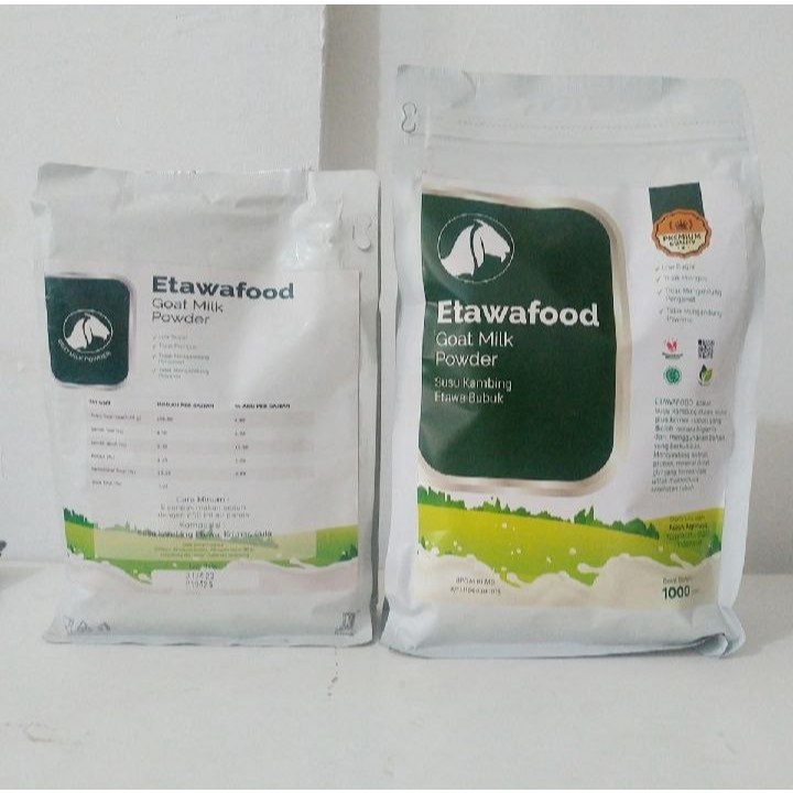 

[ BPOM ] Susu Kambing Etawafood 500 gram Susu Kambing Etawa Premium Tanpa Pengawet dan Pewarna