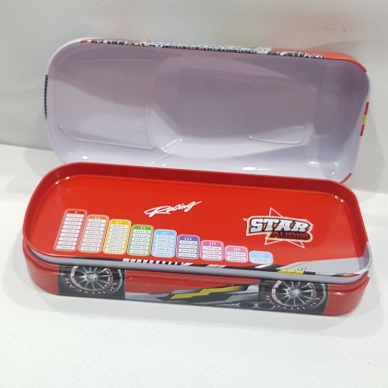 

Tempat Pensil Kaleng Bentuk Mobil Racing SpeedRace B-105