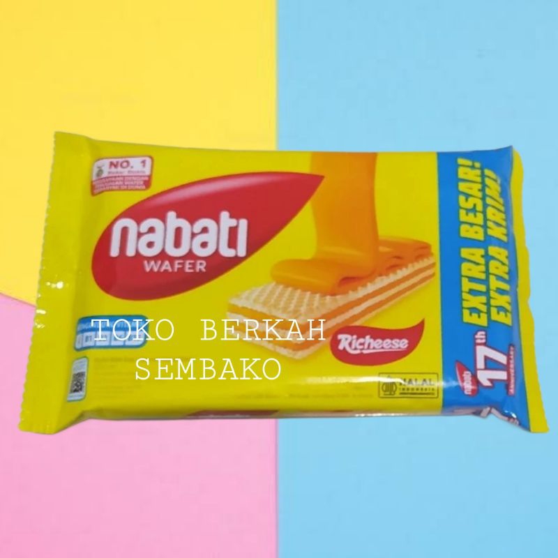 

NABATI Wafer Richeese 43gr -1 BUNGKUS