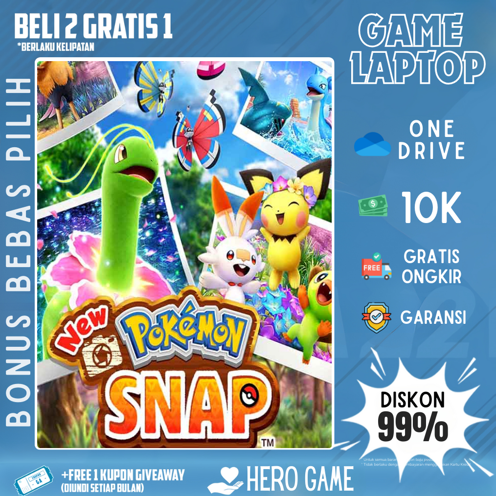 NEW POKEMON SNAP - LINK DOWNLOAD - GAME PC - GAME LAPTOP - GAME OFFLINE