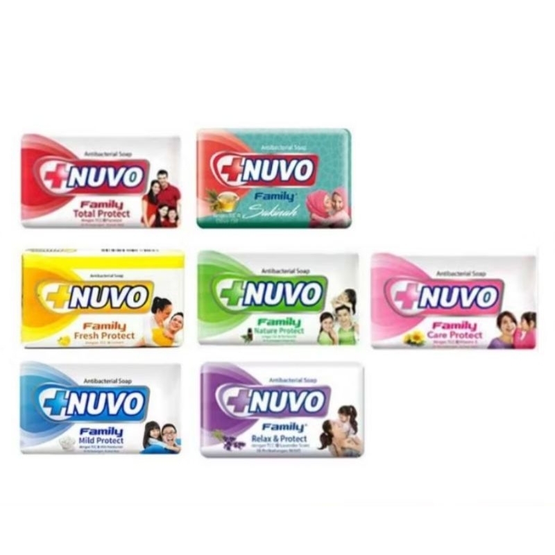 Nuvo - Sabun Batang 72g All Variant