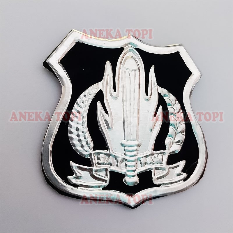 Emblem Satpam Emblem Topi Pet Satpam Security Warna Hitam - Aneka Topi