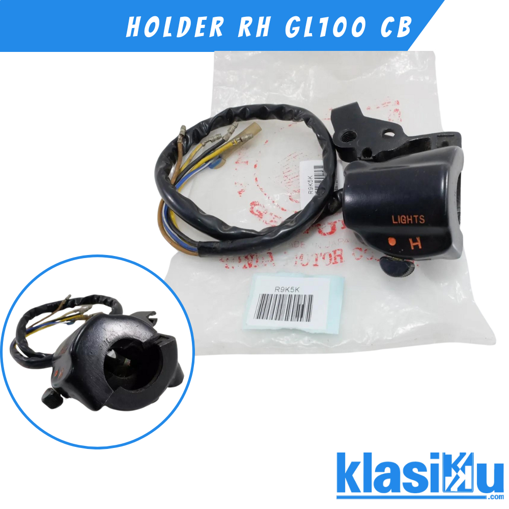 Holder Saklar Kanan Nos Gas Luar Cb100 Cb125 Cb125s Cg125 Cg110 Gl100 Gl125 Cb Cg Gl 100 125 110 Ori