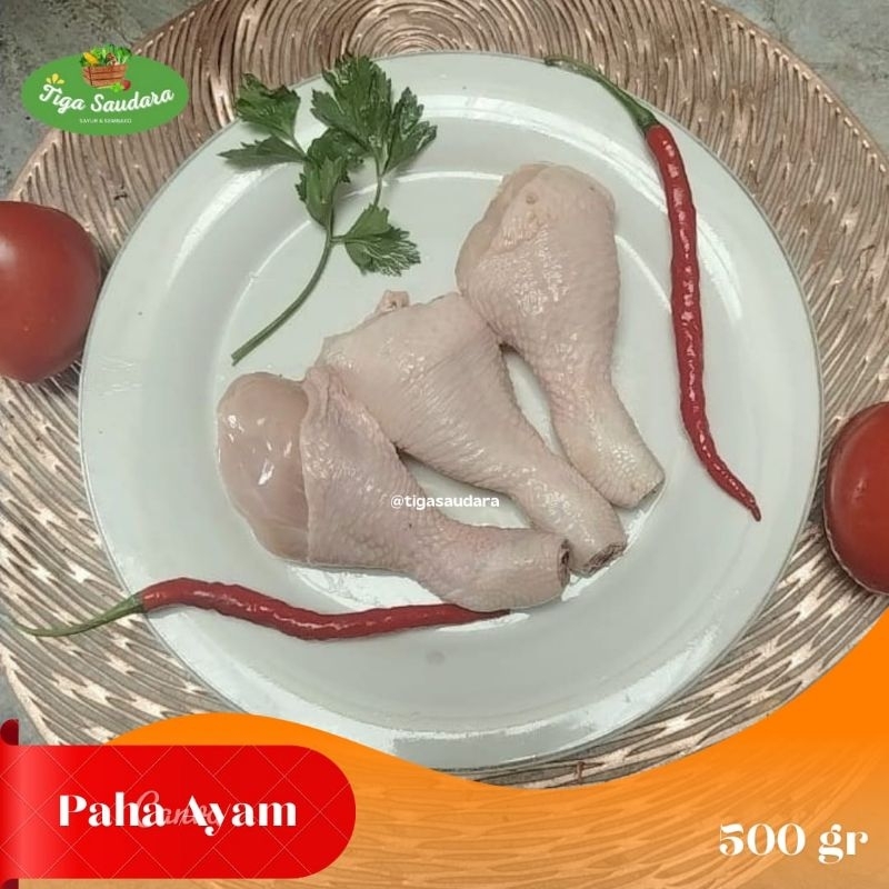 

Paha Ayam 500 gr | Sayuran Tiga Saudara | Pengiriman Instant Cimahi