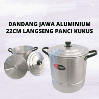 Dandang Alumunium PanciJawa Maspion Langseng Kukusan Besar