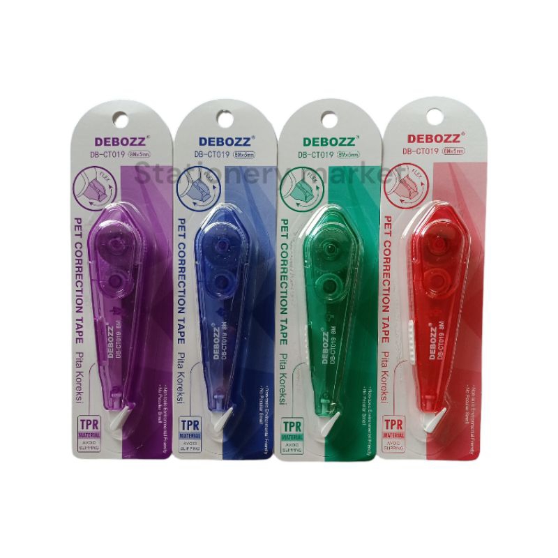 

Correction tape Debozz CT019 / Tipx kertas / Tipe-X pita