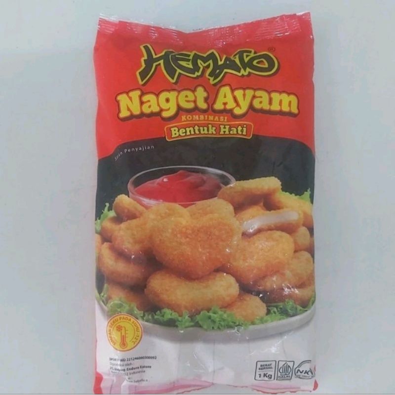 

naget hemato bentuk hati 1kg