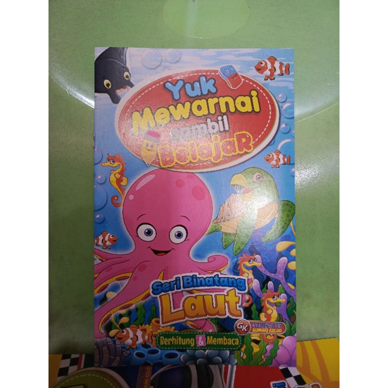 

MEWARNAI SERI BINATANG LAUT