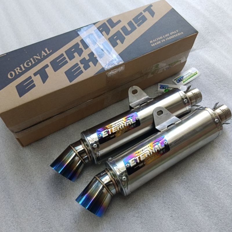 SLINCER KNALPOT RACING ORI ETERNAL EXHAUST INLET 38 MM