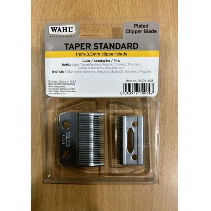 Mata pisau wahl super taper original blade wahl