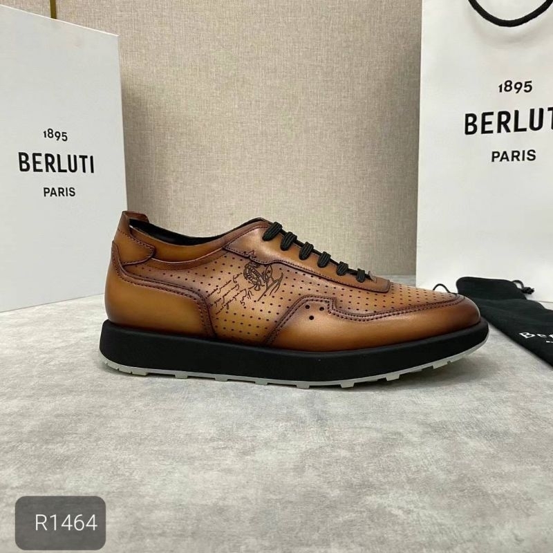 Sepatu Casual Sneakers Branded Pria Berluti