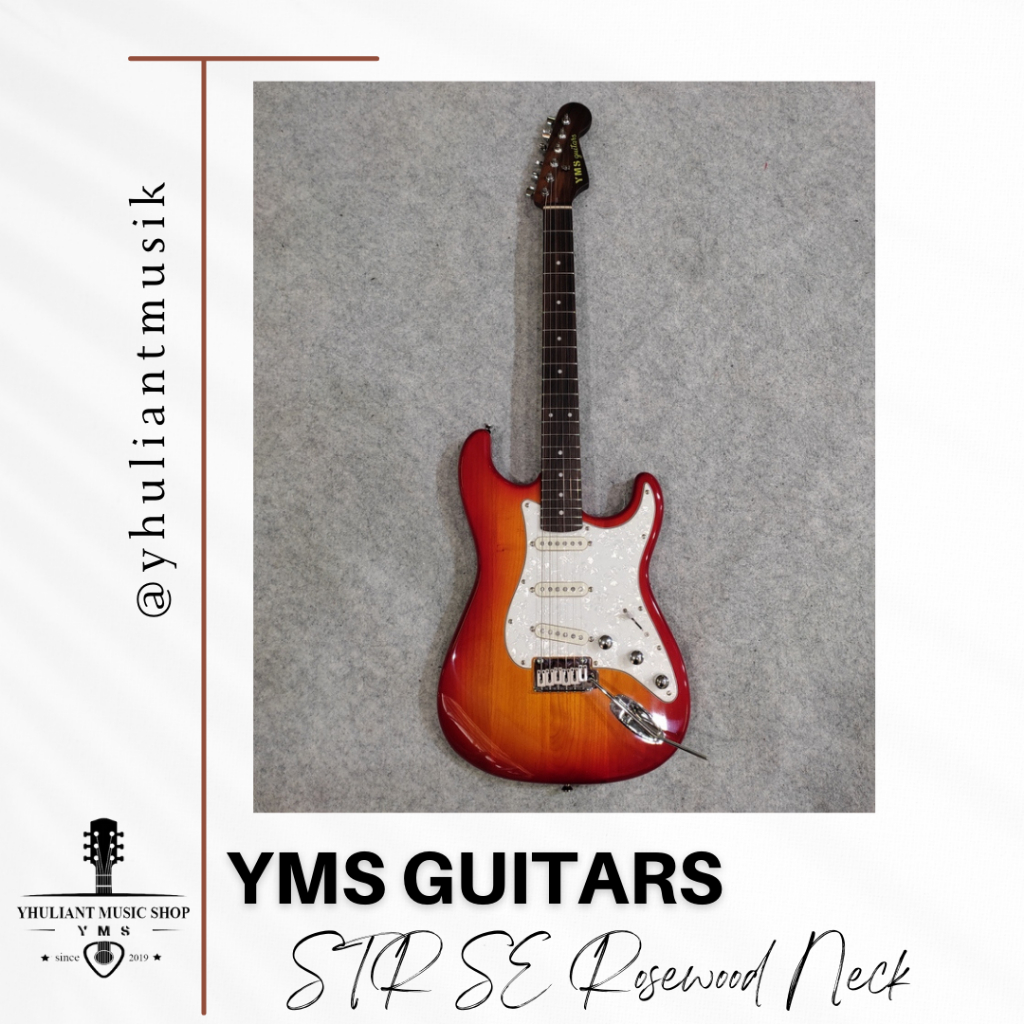 YMS Guitar STR SE Rosewood Neck Special Edition Original Made in Indonesia