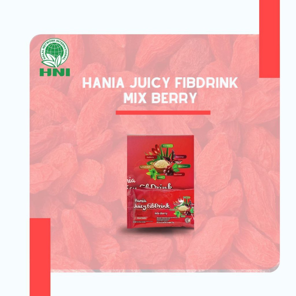 

HANIA JUICY FIBDRINK MIXBERRY MEMPERBAIKI SISTEM METABOLISME DAN MENGATASI MASALAH PENCERNAAN