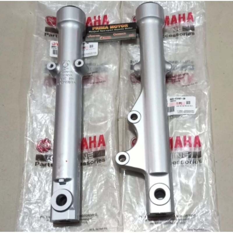 TABUNG SHOCK RX KING NEW SILVER SET TABUNG SHOCK DEPAN RX KING NEW ORI