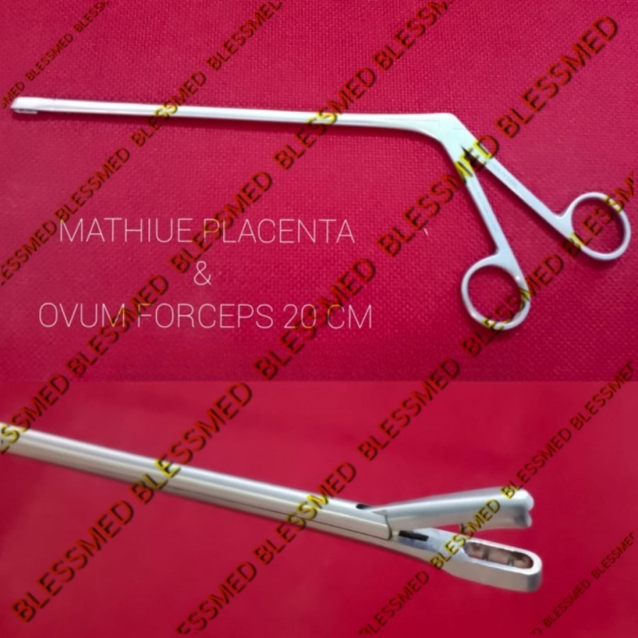 Mathieu Placenta Ovum Forcep 20cm Premium Quality
