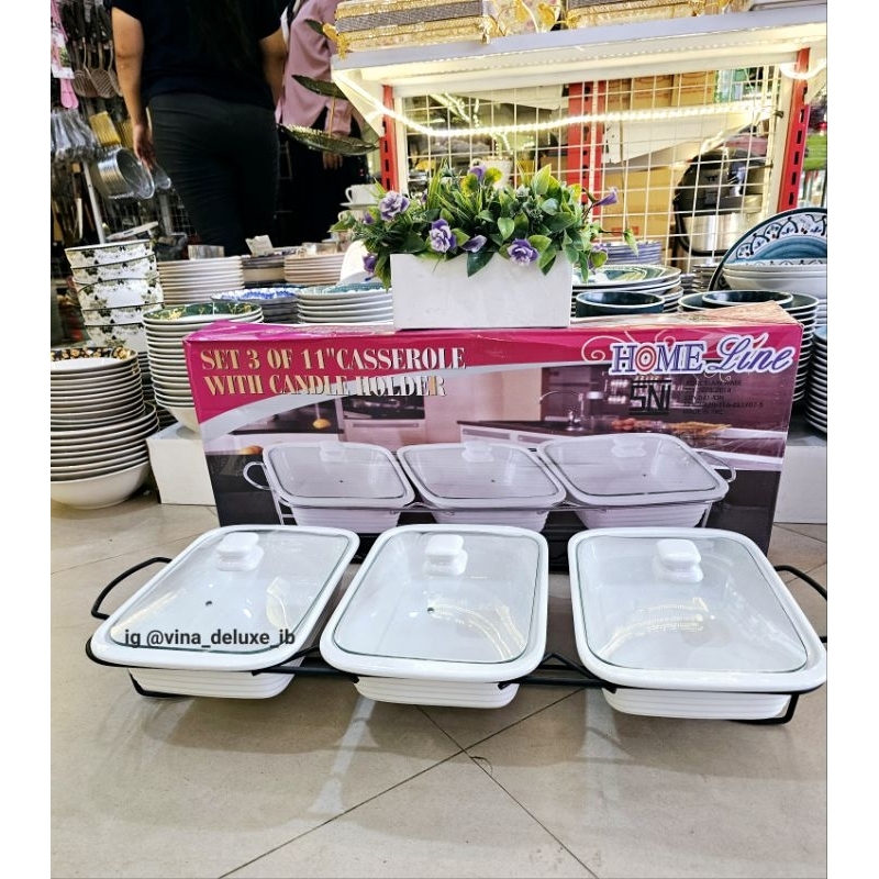 Prasmanan Keramik Triple Homeline